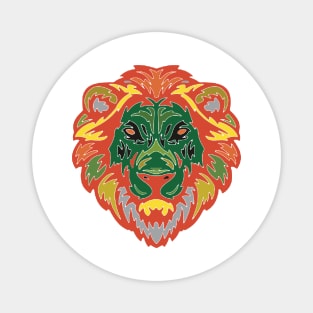 Lion 5 Magnet